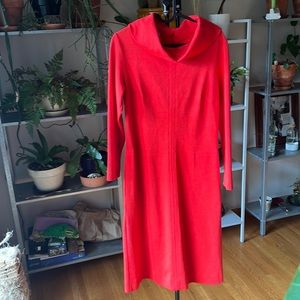 Cute vintage red dress. Brand is Butte Knit